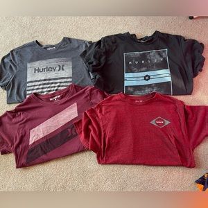 Men’s Large Hurley Shirt Lot (4)